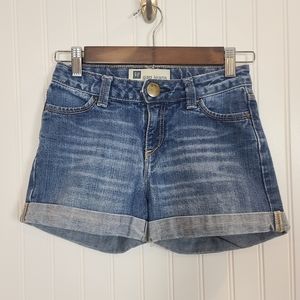 Girls GAP kids denim shorts, Y10